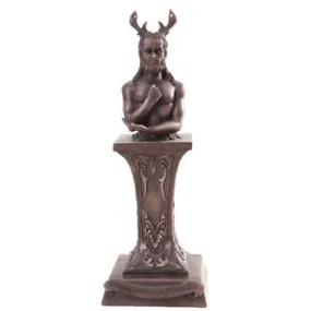 12.5" Horned God Statue