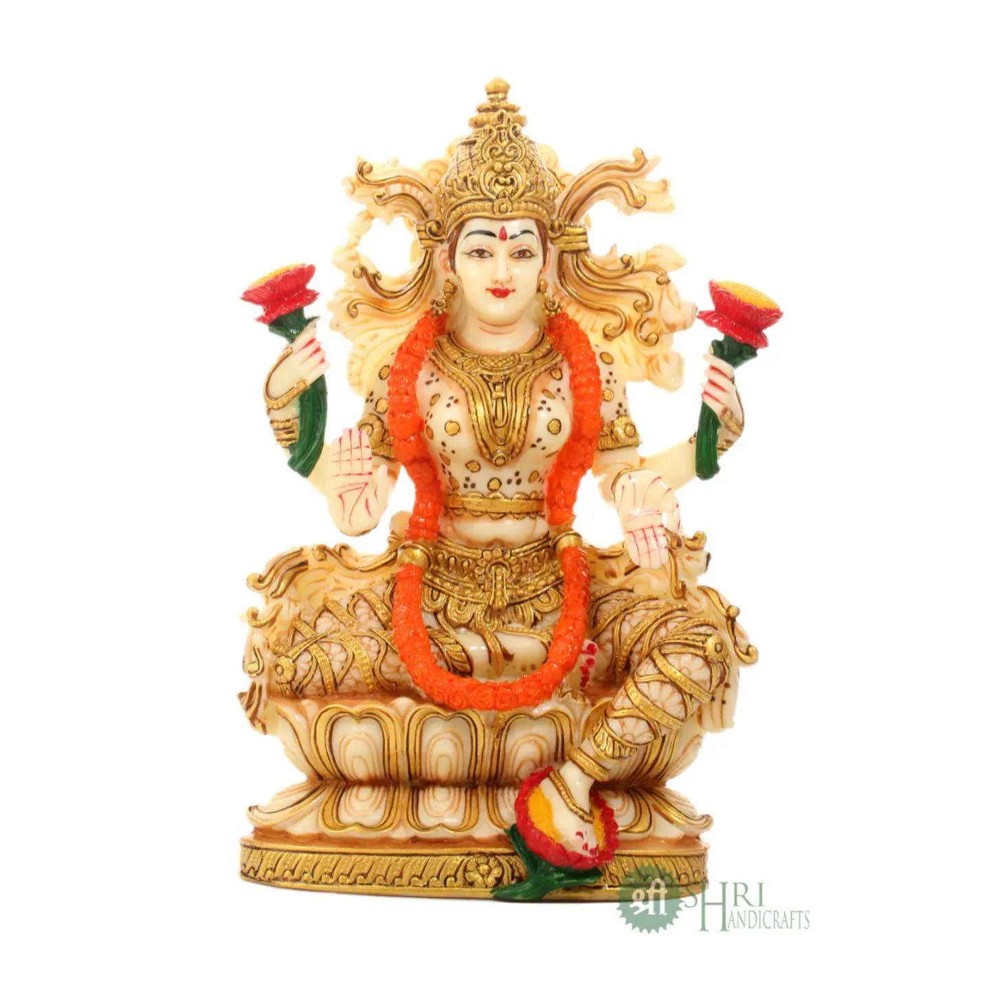 9" LAXMI  PAINTING