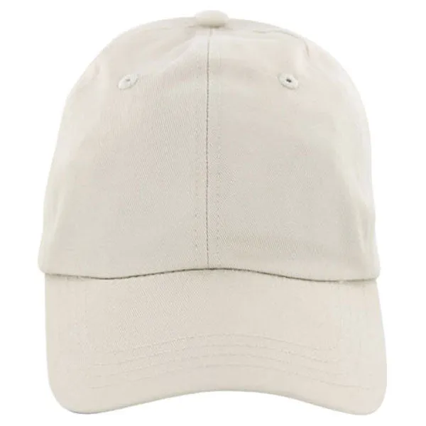 AHEAD Bone Chino Solid Velcro Cap