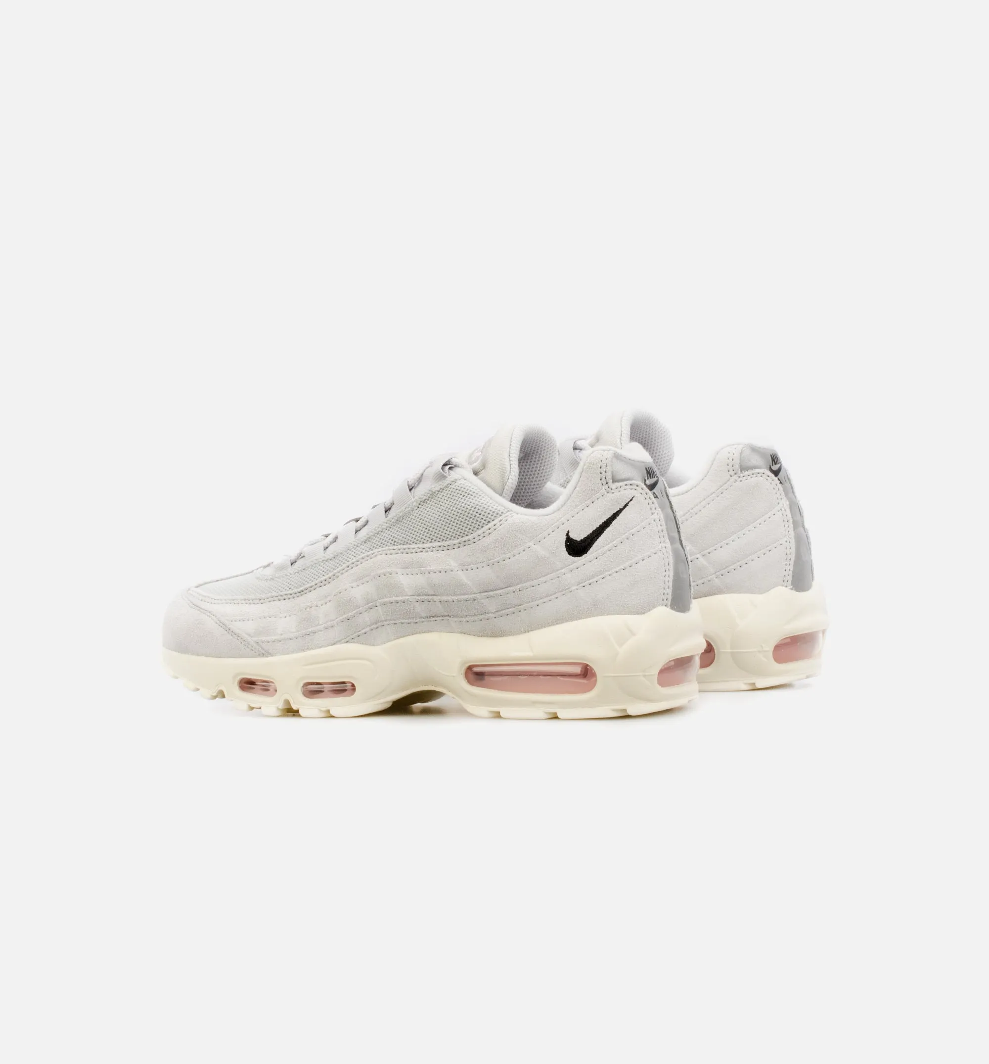 Air Max 95 Grey Fog Pink Foam Mens Lifestyle Shoe - Grey/Pink