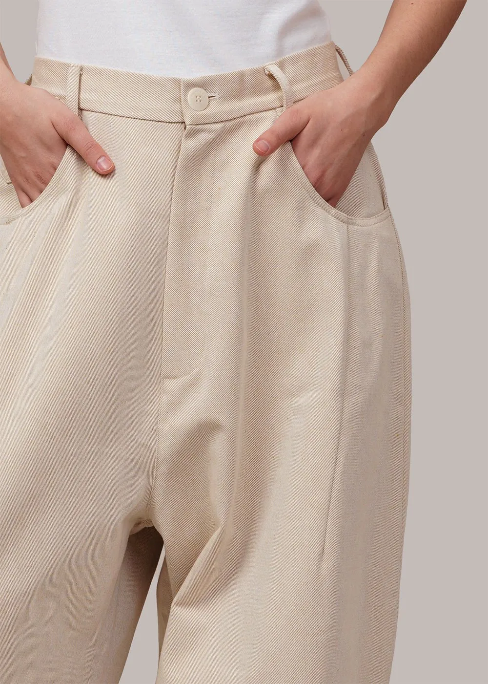 Alabaster Baggy Pants