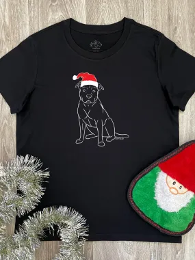 American Staffordshire Terrier Christmas Edition Ava Women's Regular Fit Tee