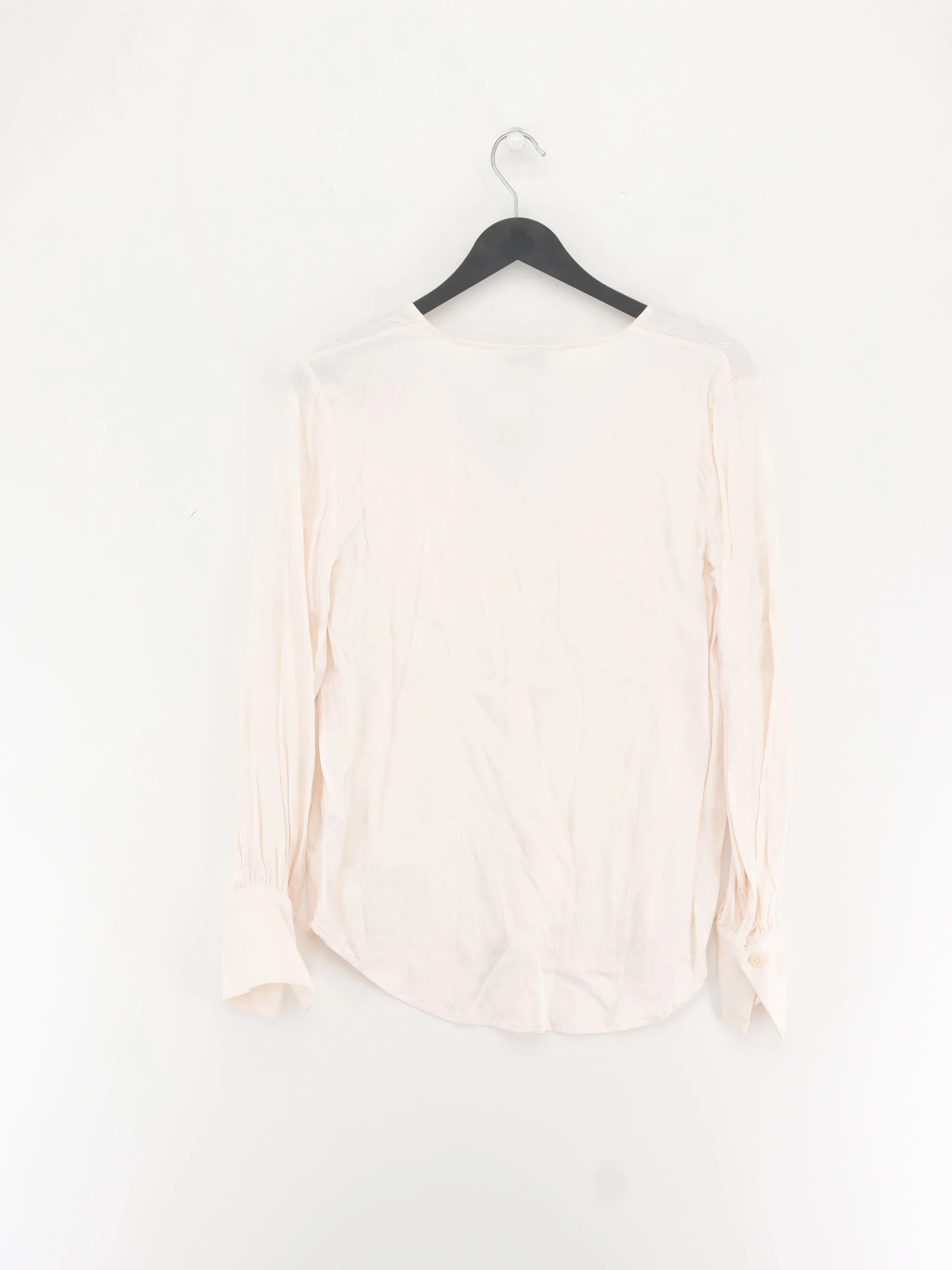 & Other Stories Women's Blouse UK 10 Cream 100% Viscose