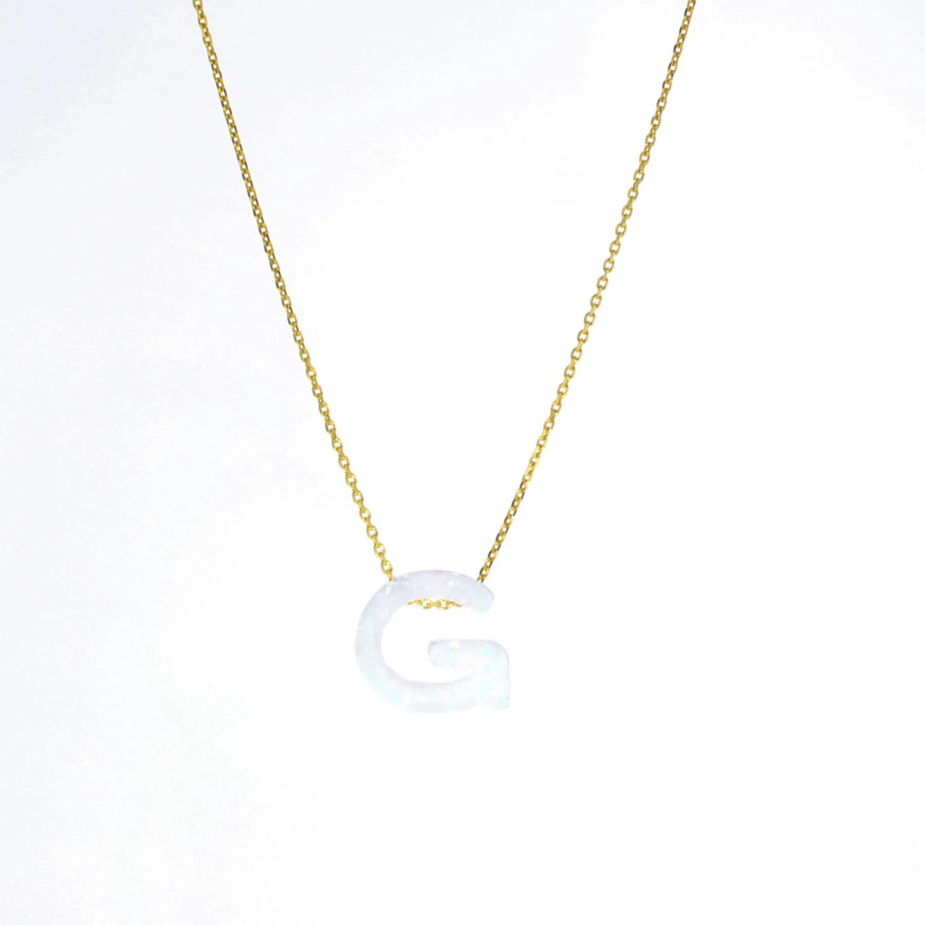 Aurora Letter Necklace