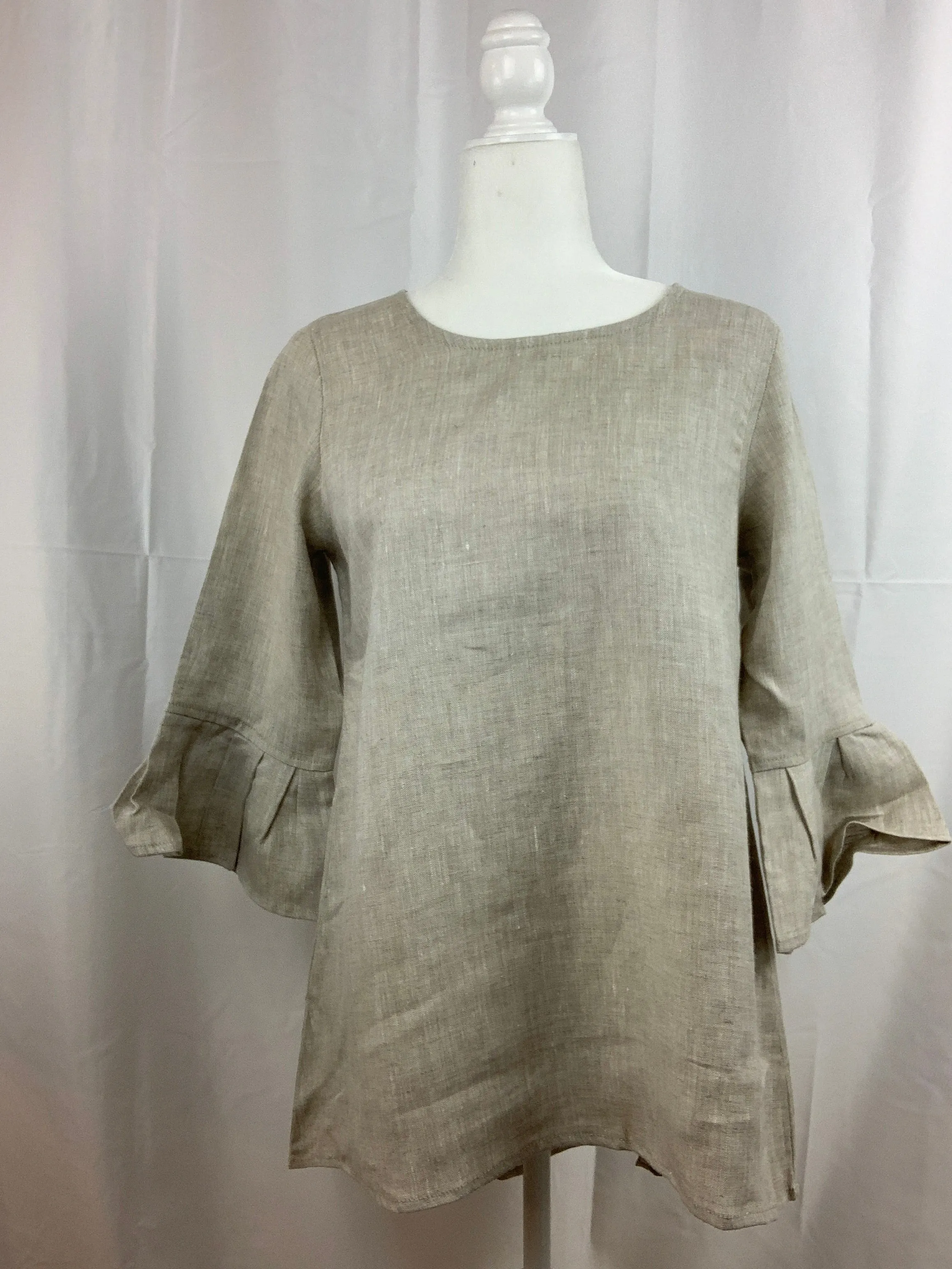 Bella Bell Sleeve - Flax