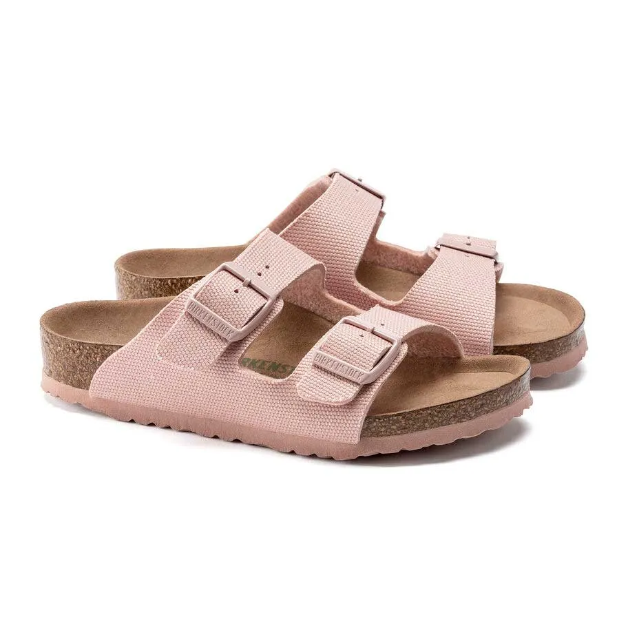 Birkenstock Girl's Arizona Vegan Pink Canvas