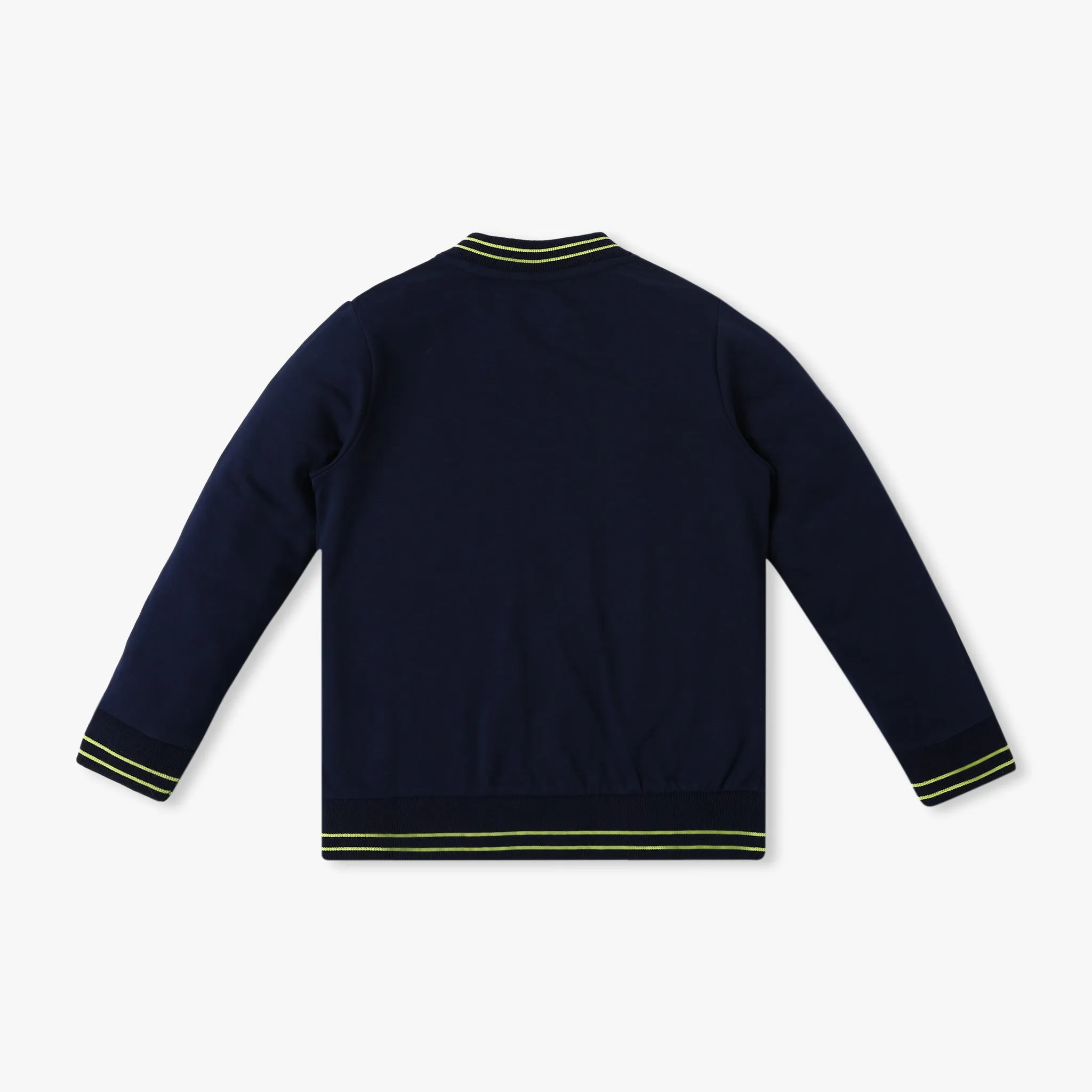 Boy's Regular Fit Solid Sweat Tees