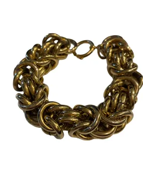 Byzantine Gold Rope Bracelet