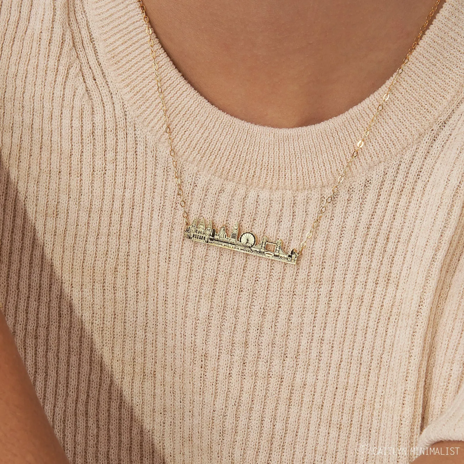 City Skyline Necklace