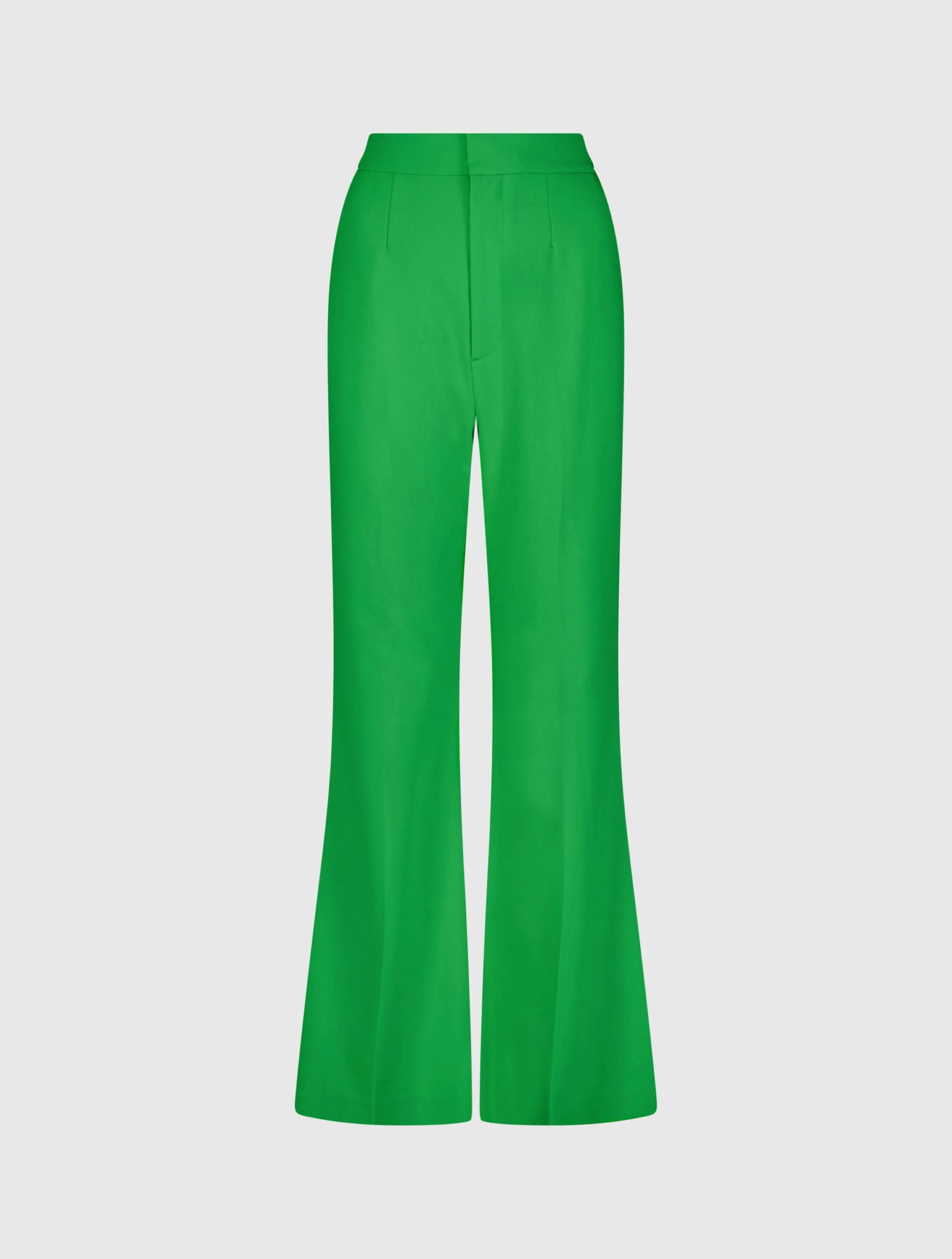 Classic Crepe Flared Leg Trouser Pant