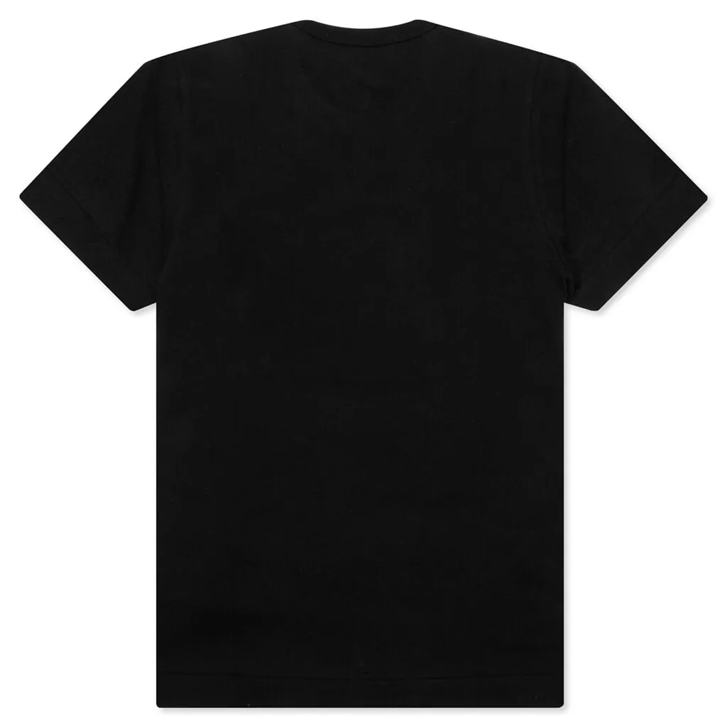 Comme des Garcons PLAY x the Artist Invader Women's T-Shirt - Black