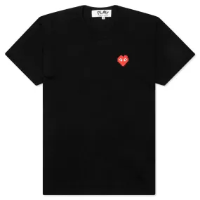 Comme des Garcons PLAY x the Artist Invader Women's T-Shirt - Black