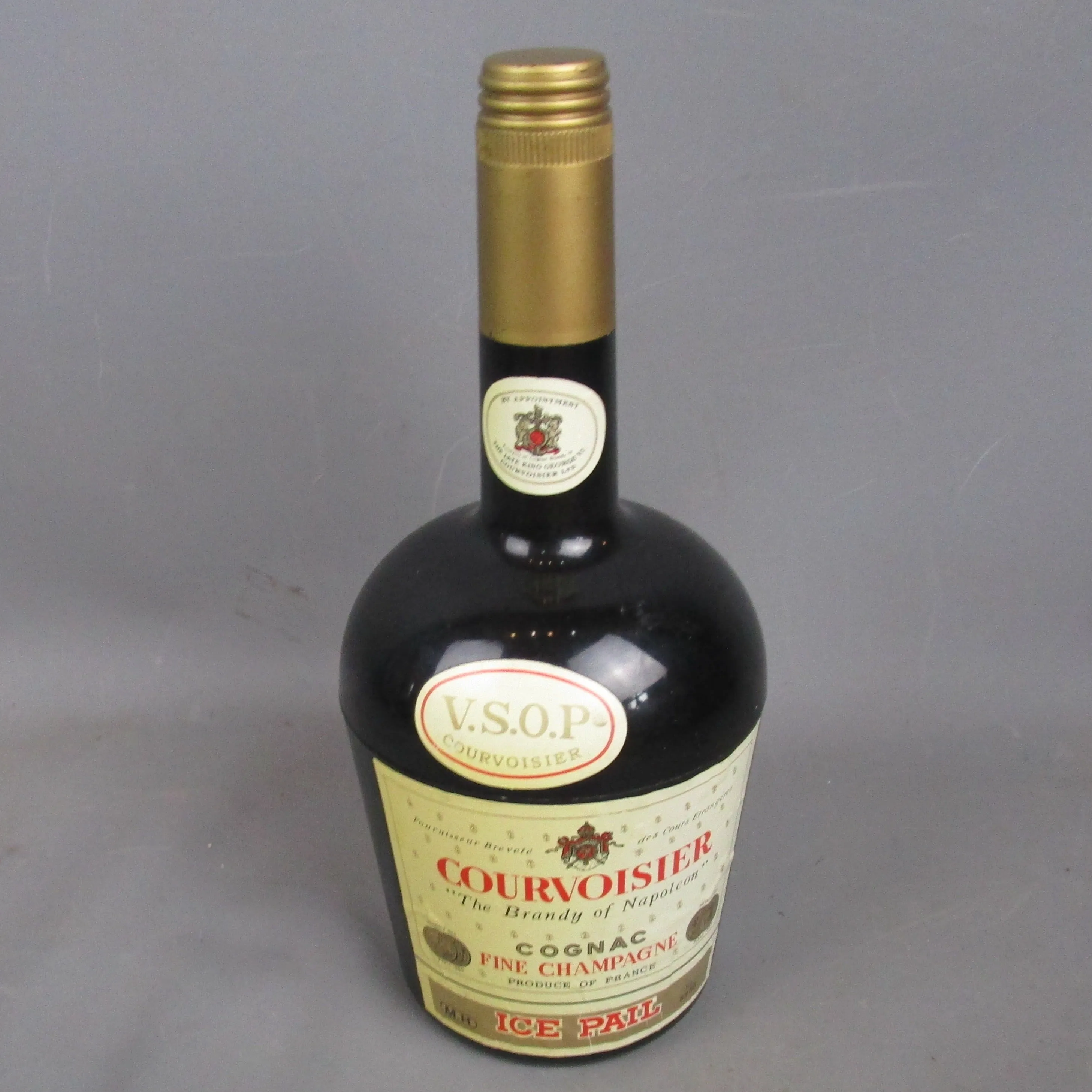 Courvoisier Brandy Cognac Ice Pail Vintage c1970