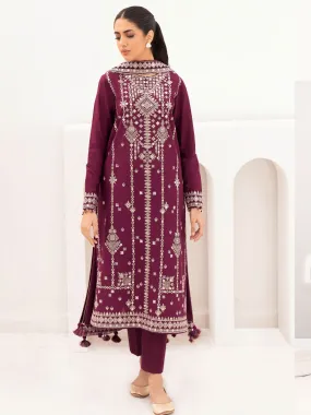 Digital Printed Embroidered Lawn