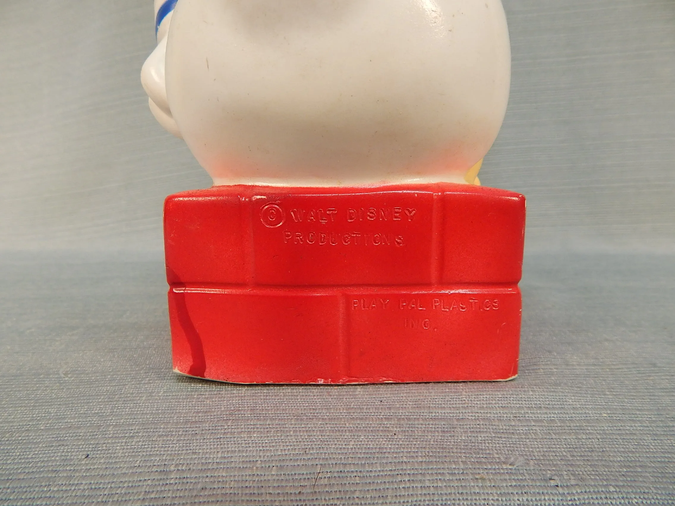 Donald Duck Piggy Bank - Very Good Vintage Condition