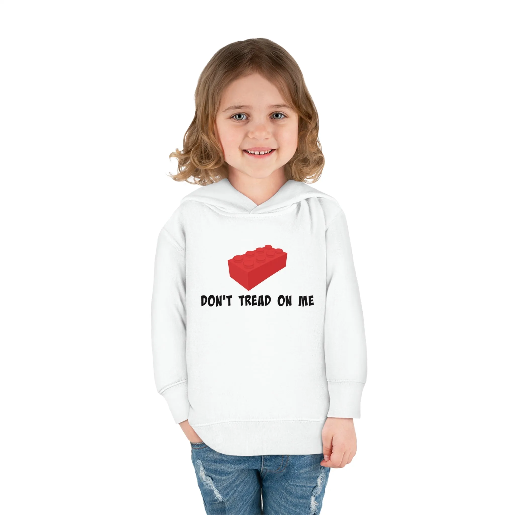 Don't Tread On Me Lego Toddler Pullover Fleece Hoodie