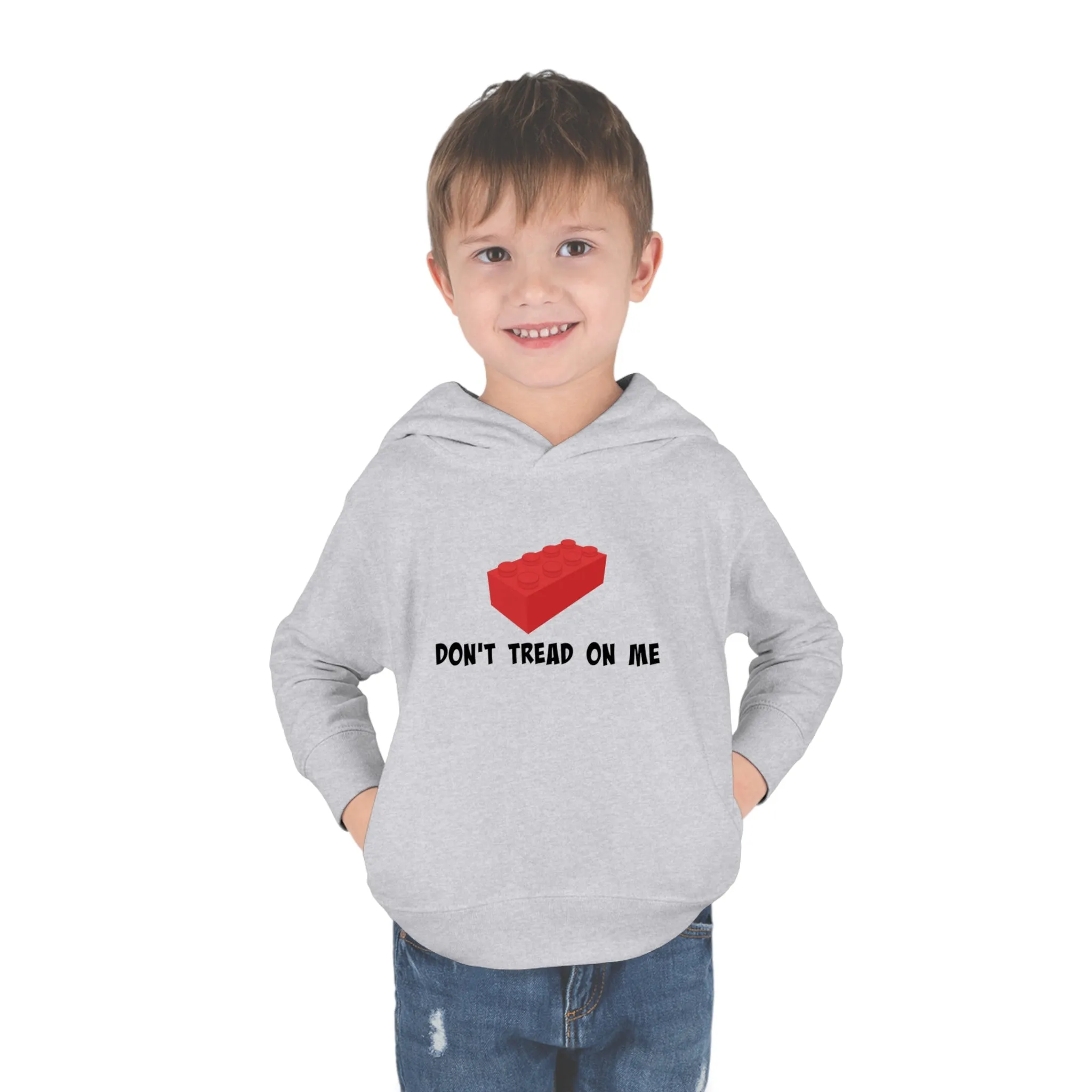 Don't Tread On Me Lego Toddler Pullover Fleece Hoodie