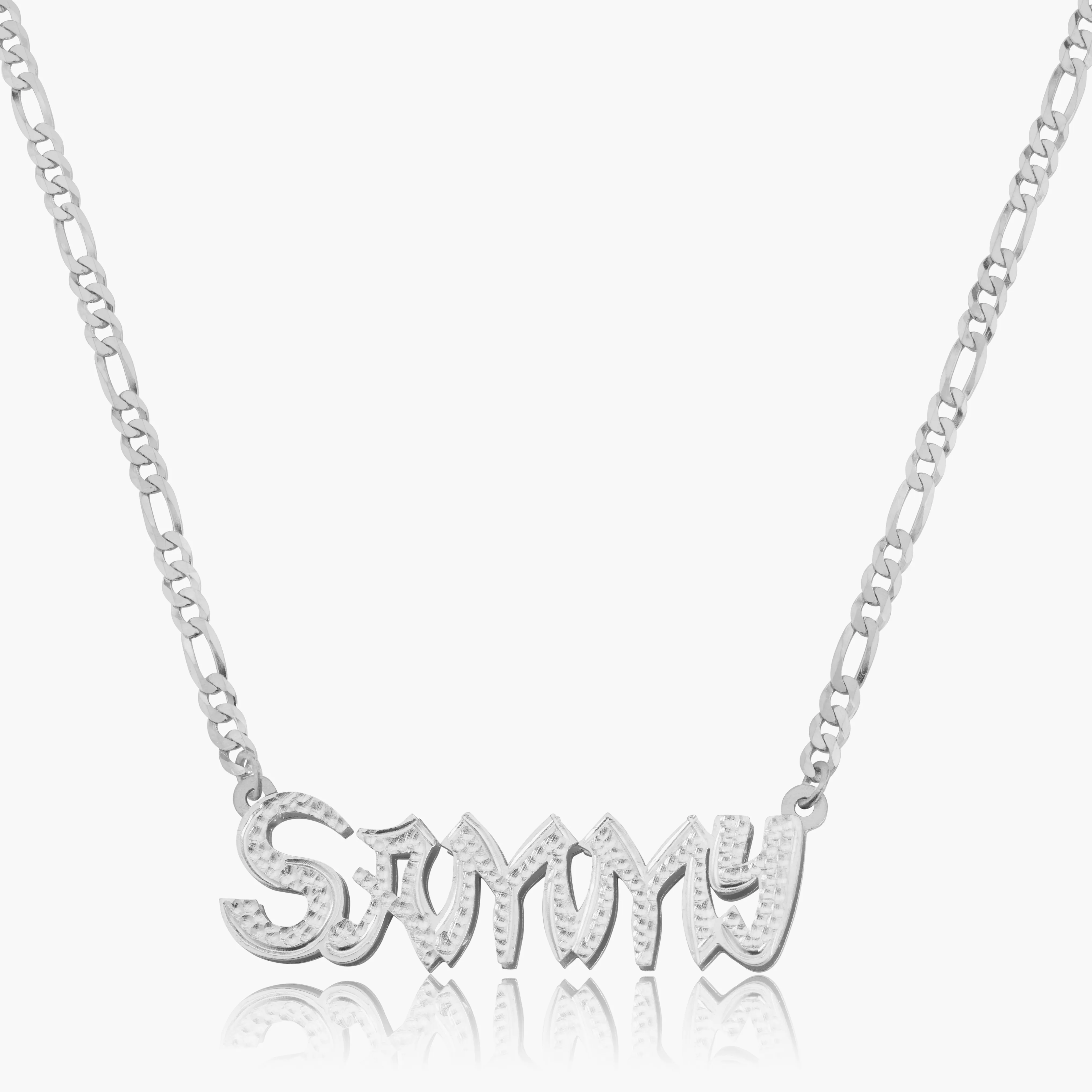 Double Plated "Take-out" Name Necklace