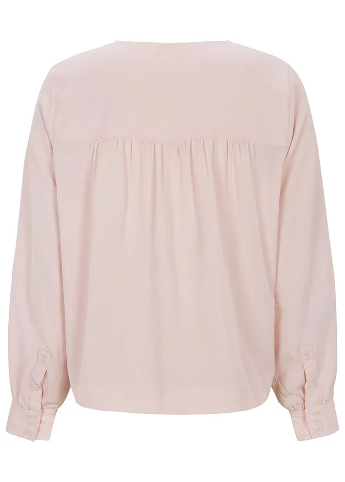 Esmé Studios Ivy Blouse ES124-323 Cloud Pink