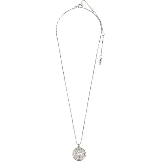 Fia Necklace - Silver Plated/Crystal