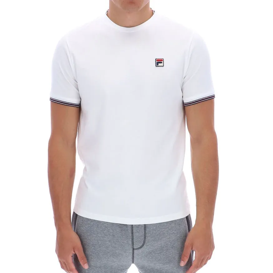 Fila Vintage Caleb T-Shirt White