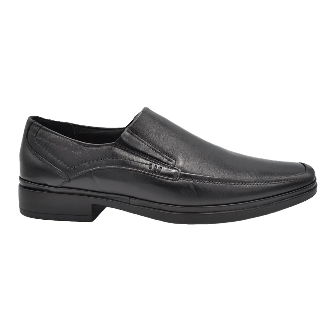 Gavel Santiago Lambskin Black Leather Shoes