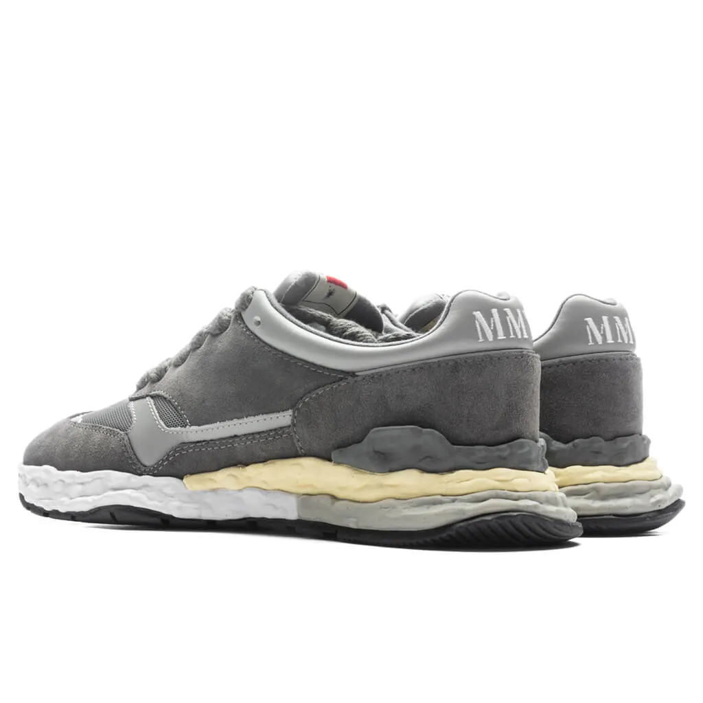 George OG Sole Mix Material Low Top - Grey