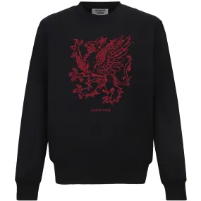 GRIFFIN SPRAY SWEATSHIRT (BLACK)