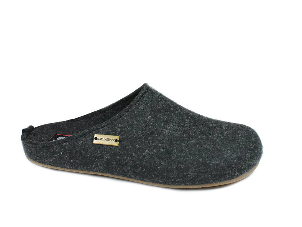 Haflinger Slippers Everest Fundus Graphite