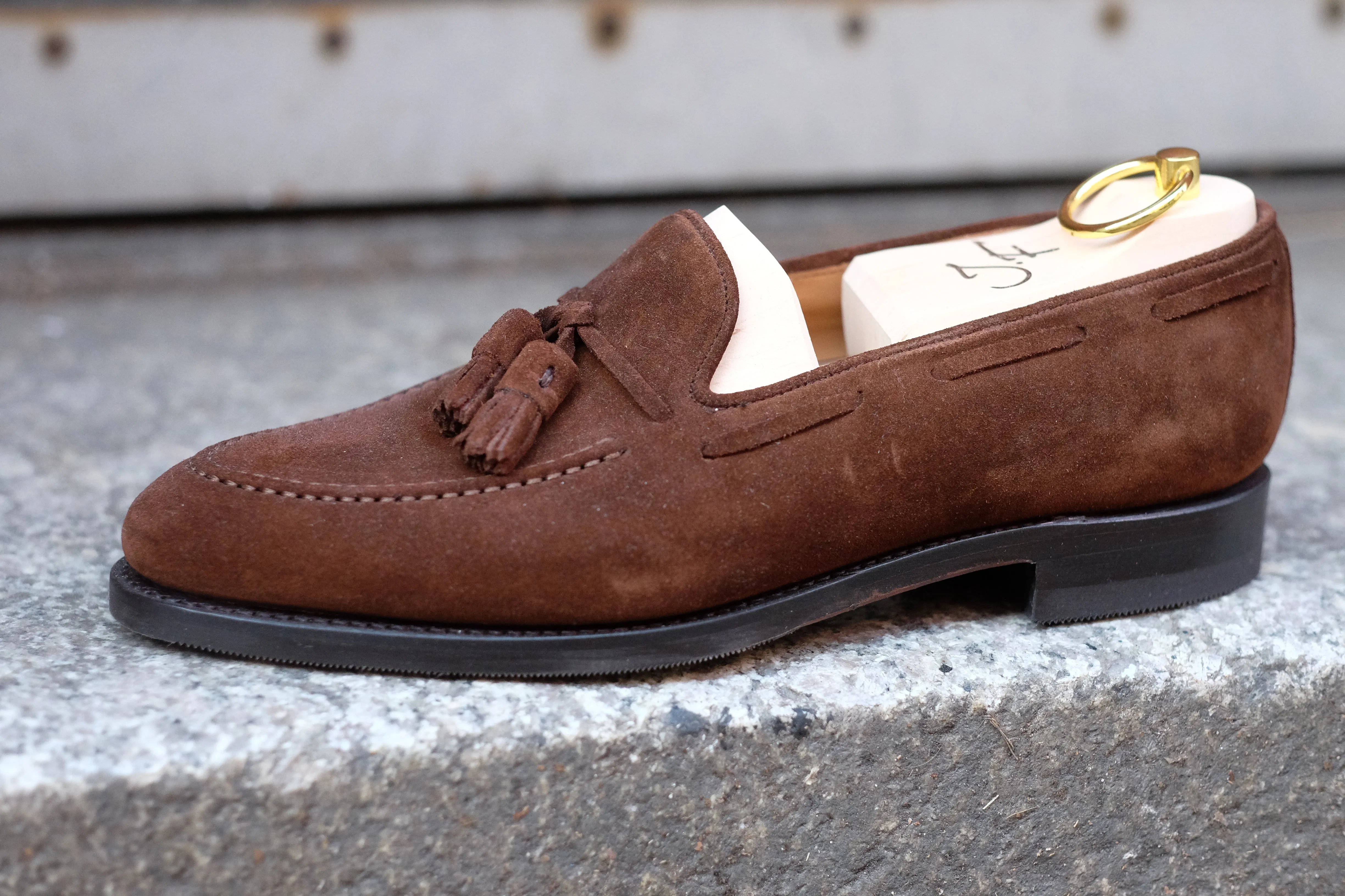 Haller - Tobacco Suede