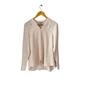 H&M Light Pink Front Buttons Blouse | Pre Loved |