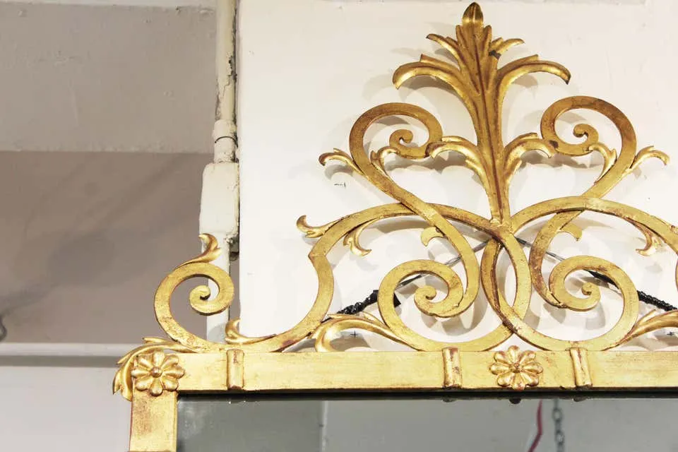 Hollywood Regency Style Gilt Mirror