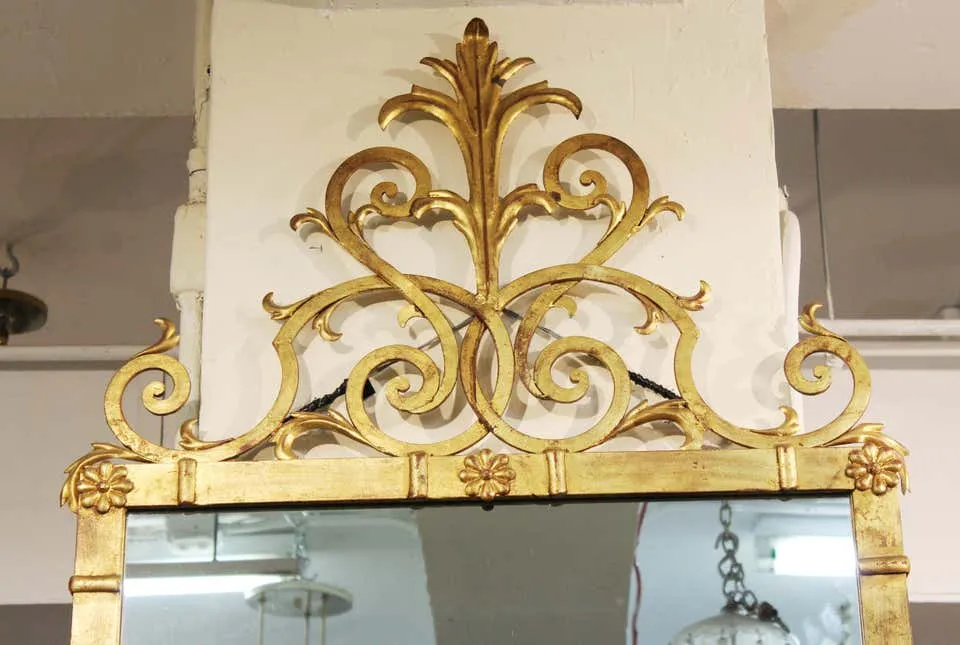 Hollywood Regency Style Gilt Mirror