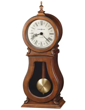 Howard Miller Arendal Chiming Pendulum Mantel Clock - Tuscany Cherry Finish