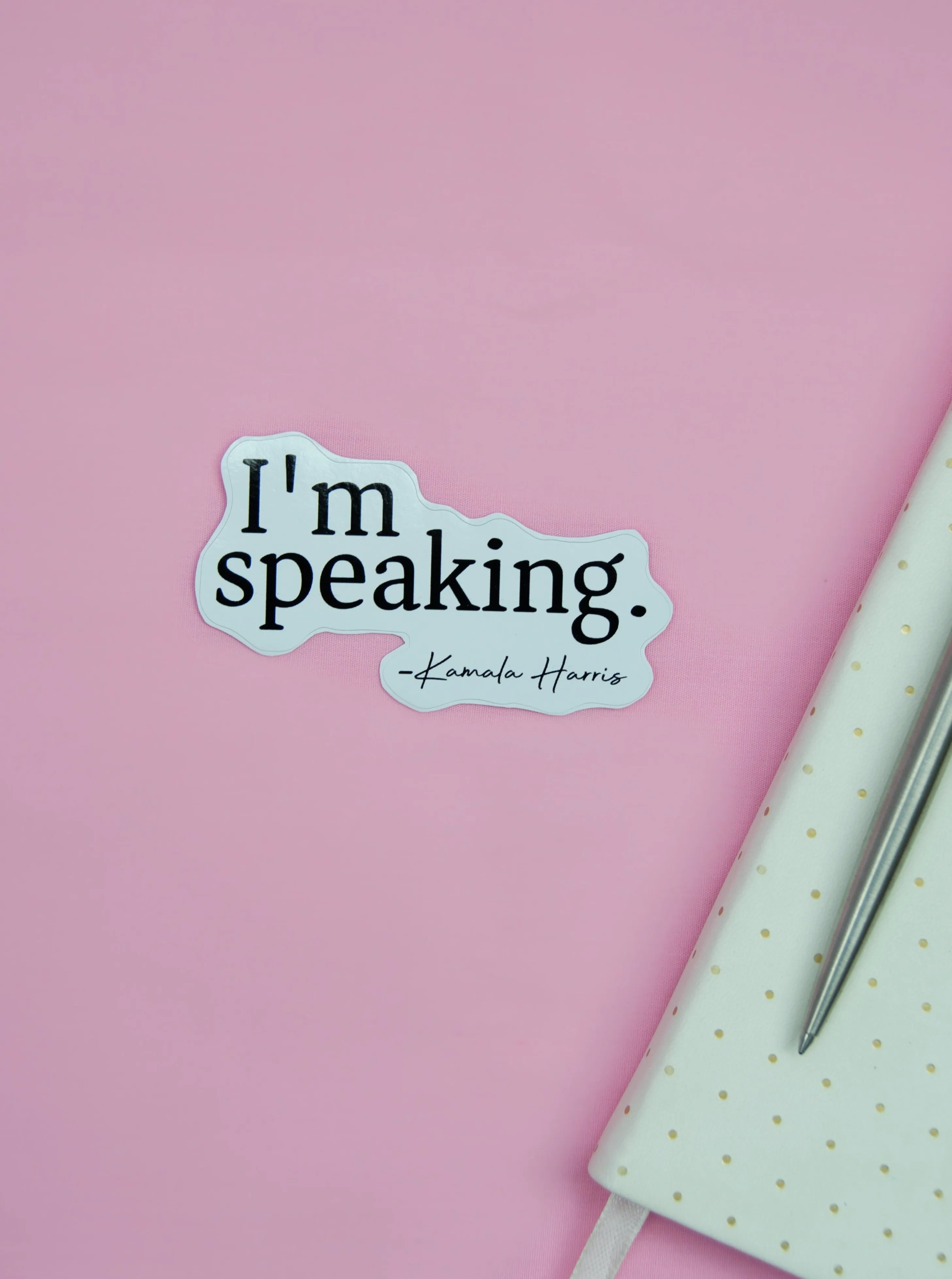 I'm Speaking Kamala Harris Sticker Gift