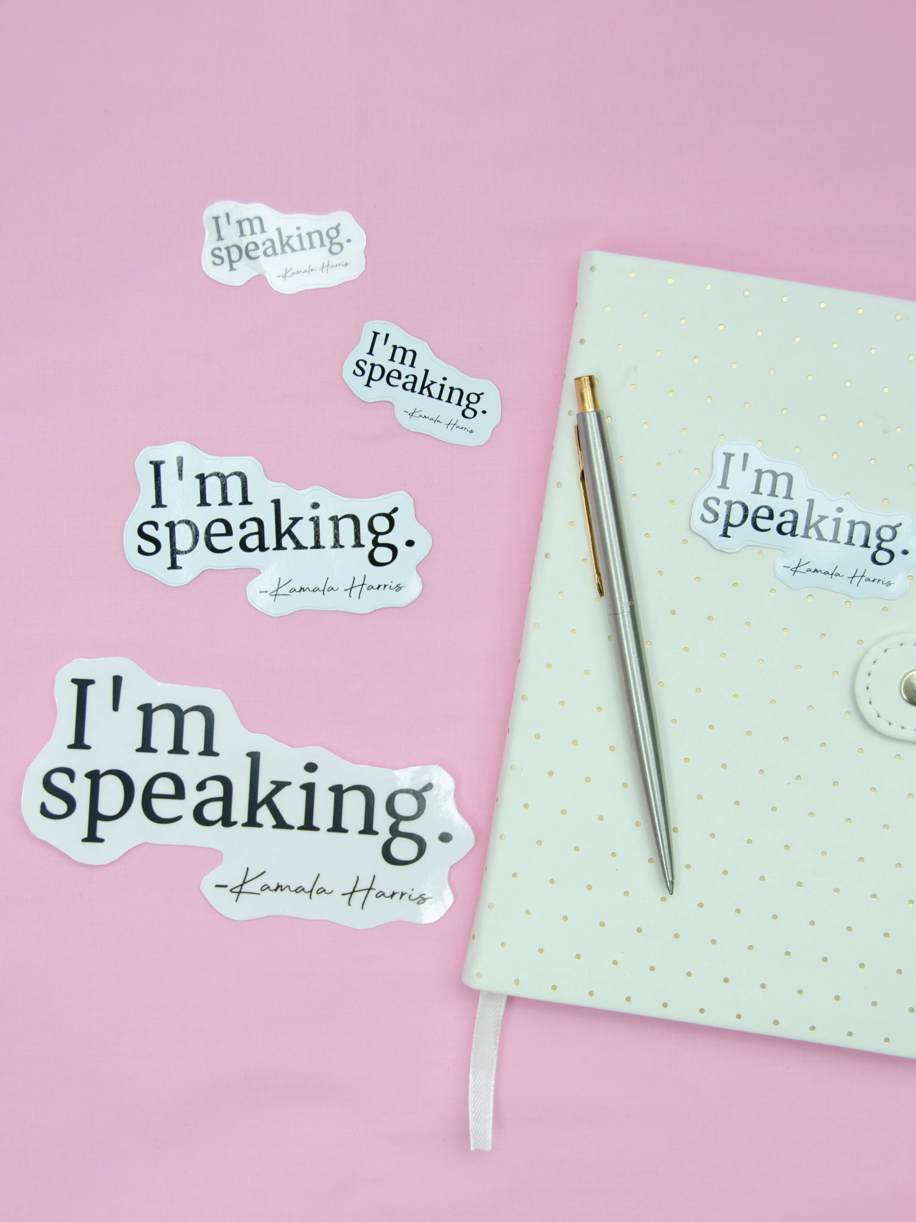 I'm Speaking Kamala Harris Sticker Gift