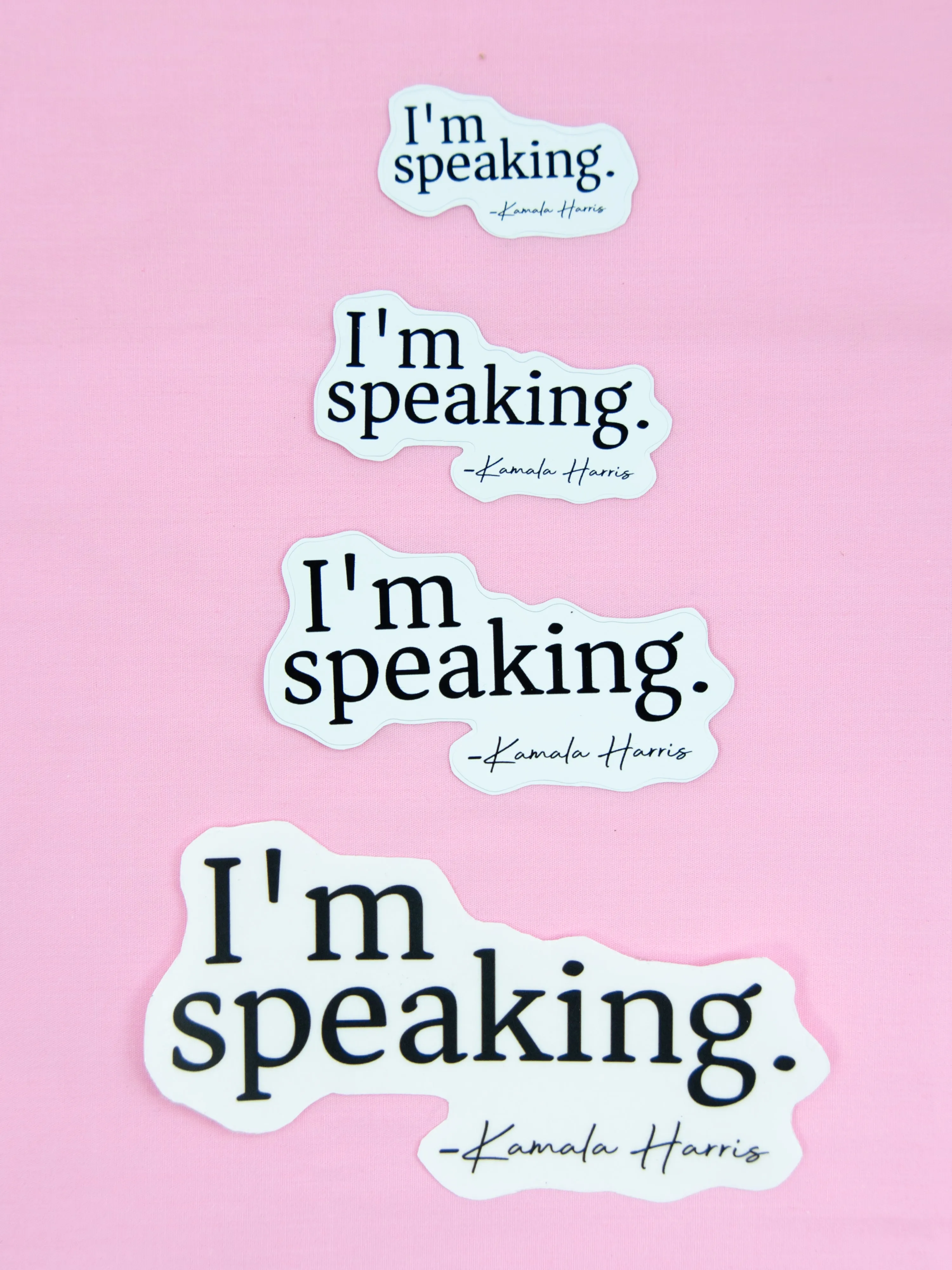 I'm Speaking Kamala Harris Sticker Gift