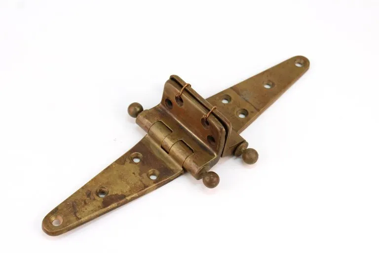 Industrial Style Vintage Brass Door Hinge