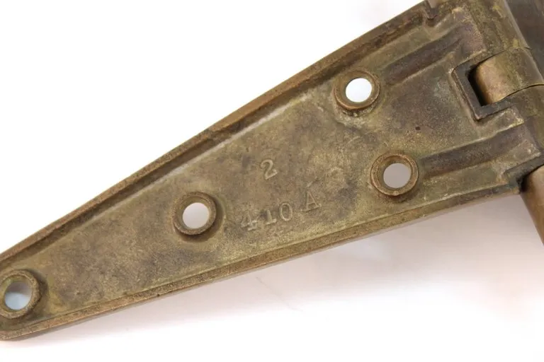 Industrial Style Vintage Brass Door Hinge