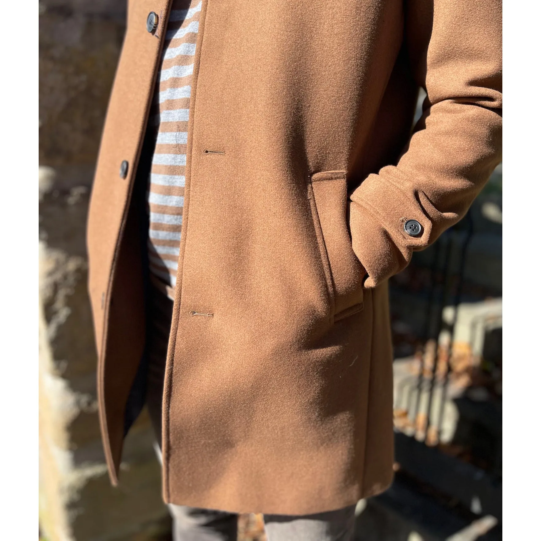 JJ Melton Wool Coat