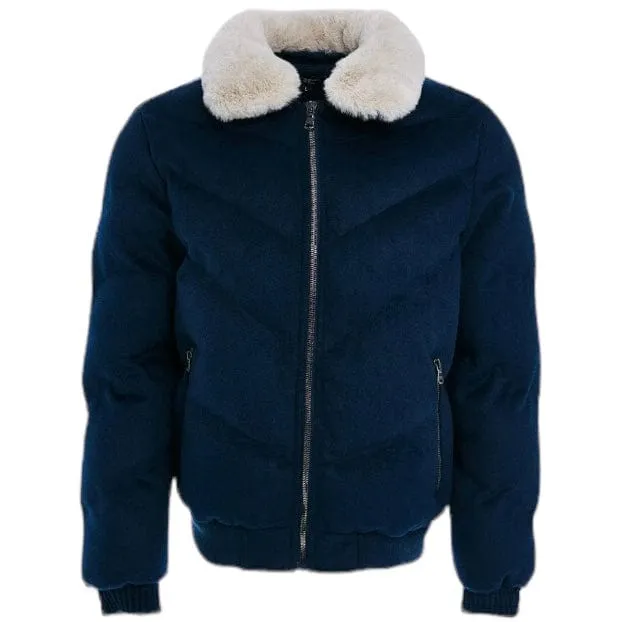 Jordan Craig Everest Wool Bubble Jacket (Navy) 91583