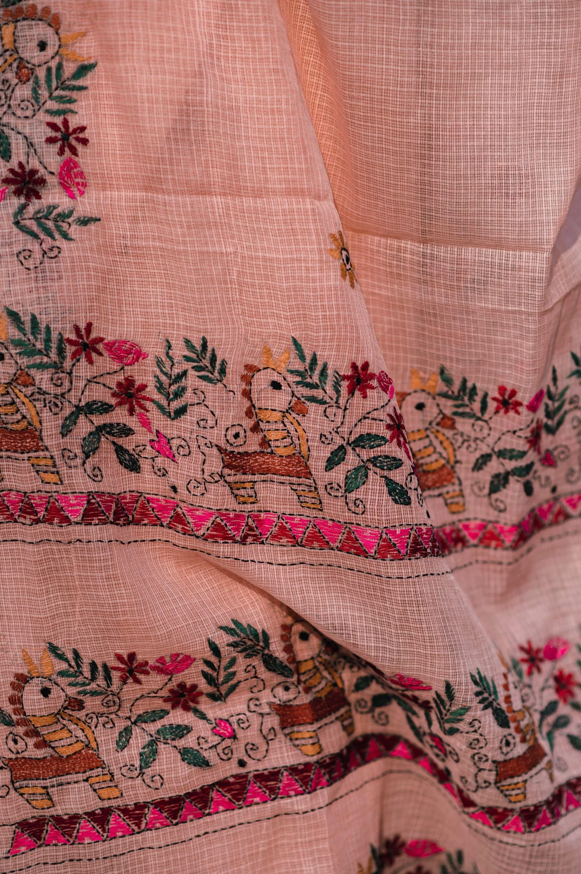 Kaisori Kota saree - Bagh AvanI Kantha Kota saree