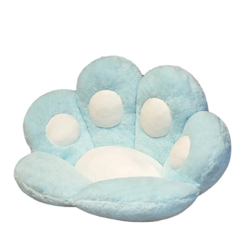 Kawaii Room Pastel Rainbow Animal Paw Plushie Cushion MK19386