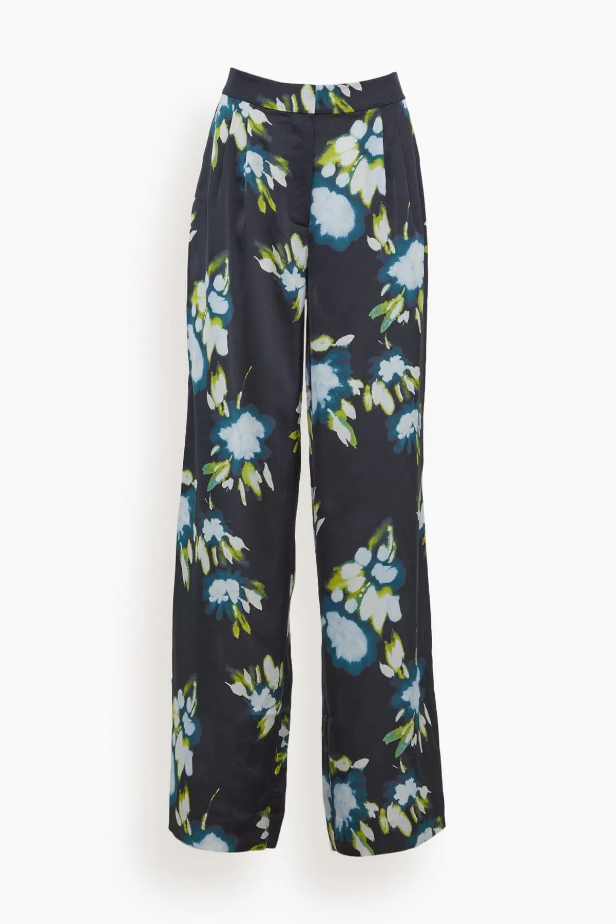 Kenia Pant in Black/Ballad Blue Multi (TS)