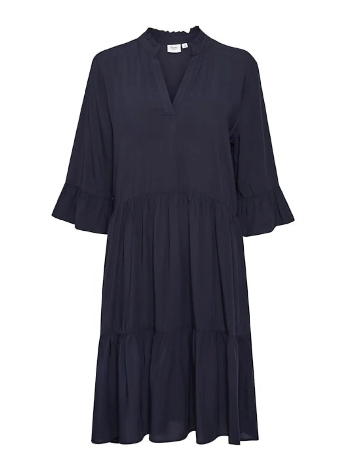 Kleid Eda solid deep blue