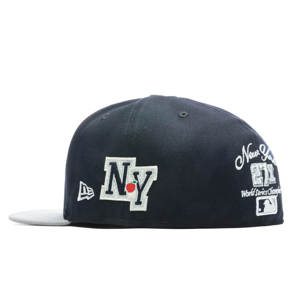 Letterman 59FIFTY Fitted - New York Yankees