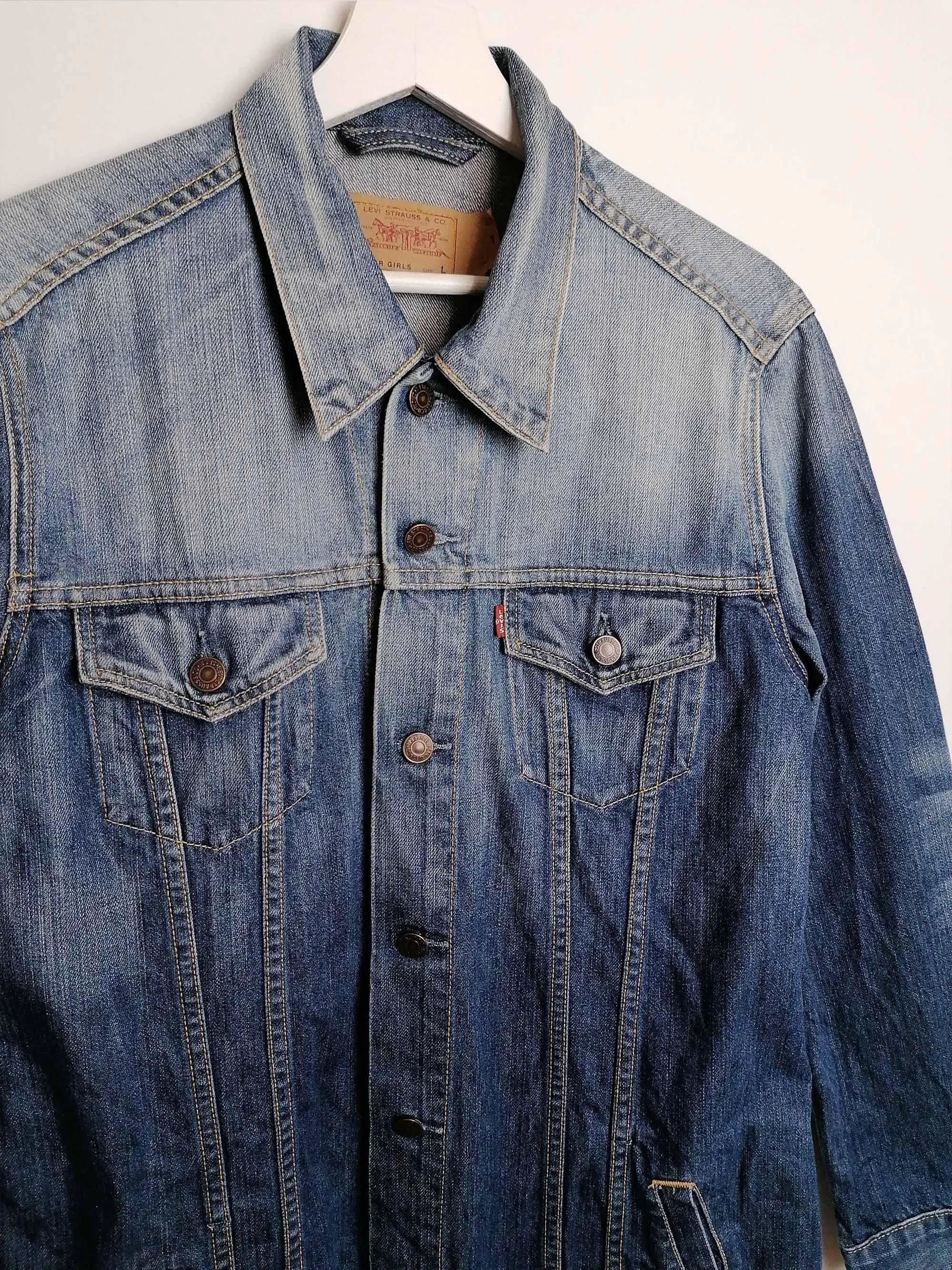 LEVI'S Denim Coat - size M-L