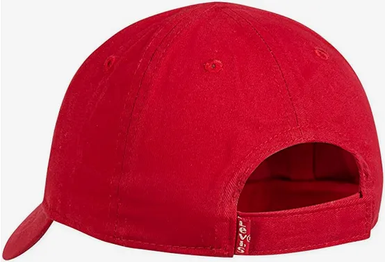 Levi's Kids Batwing Logo boy's peaked hat 9A8329-R2F chili pepper