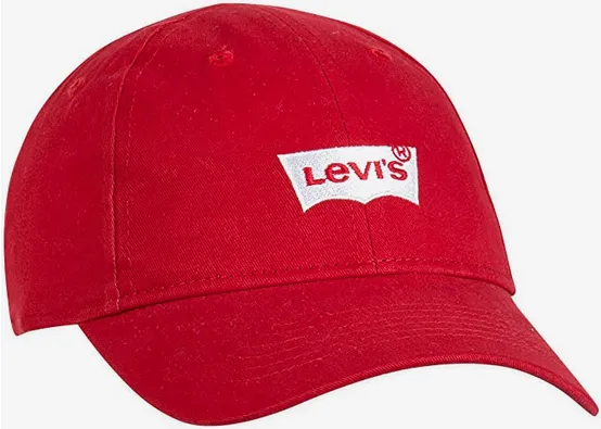 Levi's Kids Batwing Logo boy's peaked hat 9A8329-R2F chili pepper