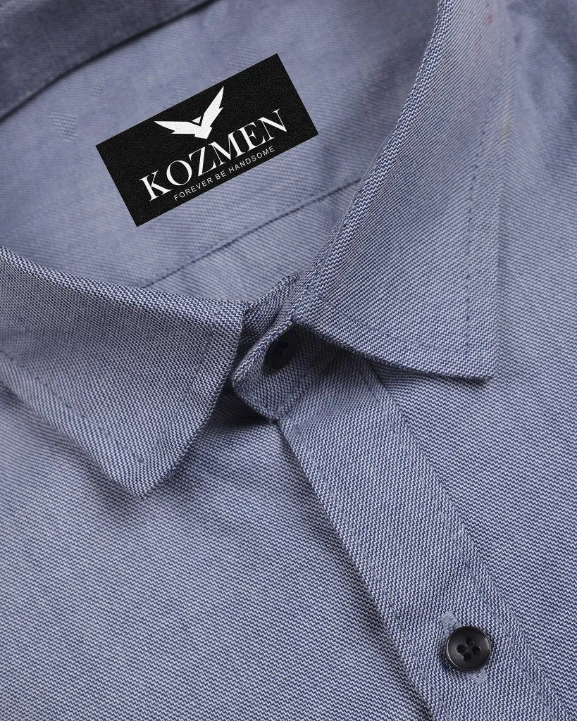 Light Slat Grey Super Soft Premium Giza Cotton Shirt